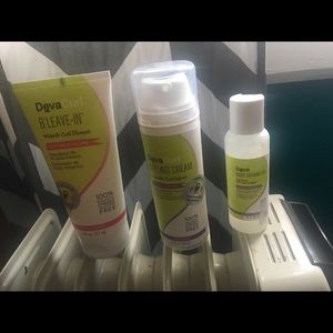 Hair product from deva curl.